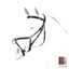 Equipe No Stress Grackle Bridle with Reins BR32-Red Brown